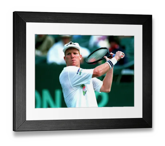 Framed Print : Jim Courier Framed Print : Jim Courier