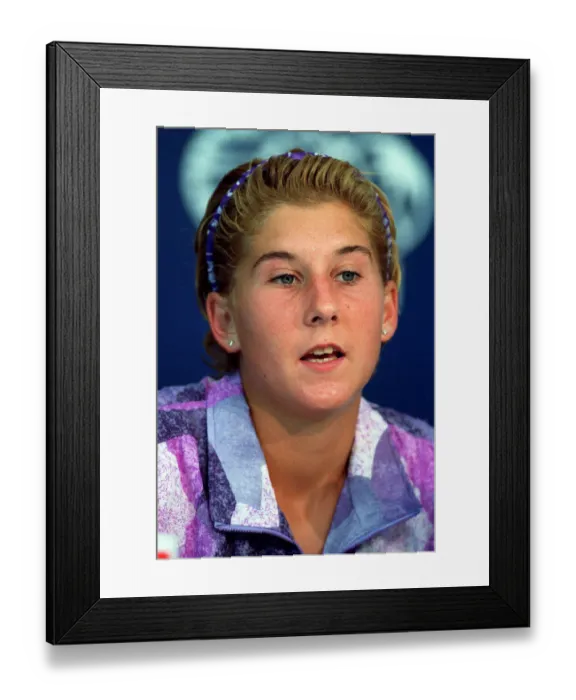 Framed Print : Monica Seles Framed Print : Monica Seles