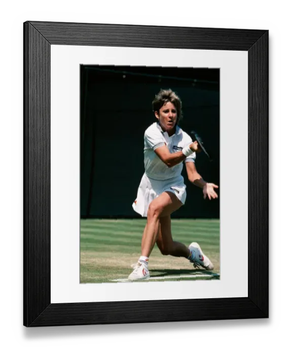Framed Print : Chris Evert