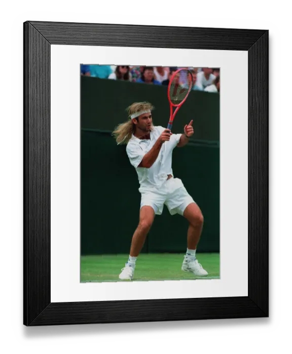 Framed Print : Andre Agassi Framed Print : Andre Agassi