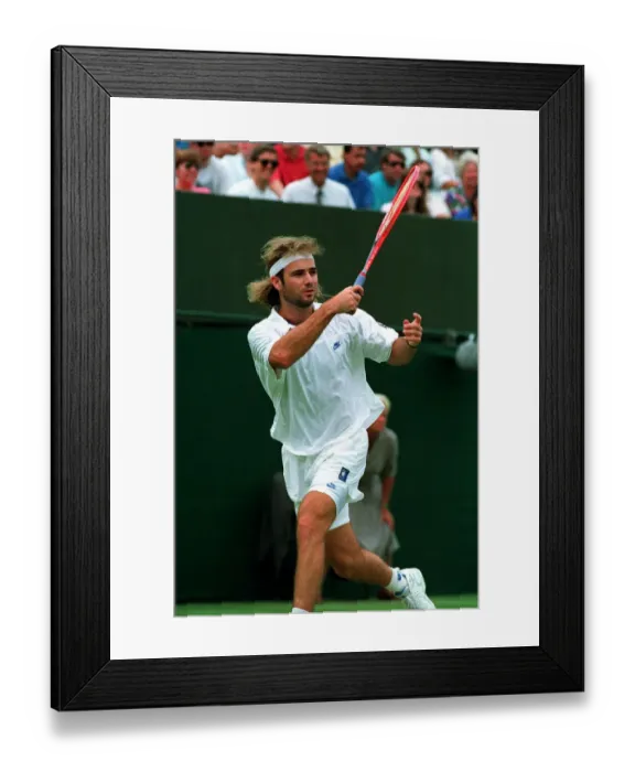 Framed Print : Andre Agassi Framed Print : Andre Agassi