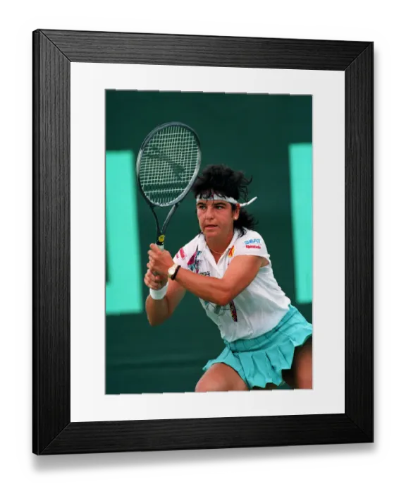 Framed Print : Arantxa Sanchez Vicario