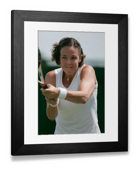 Framed Print : Lindsay Davenport Framed Print : Lindsay Davenport