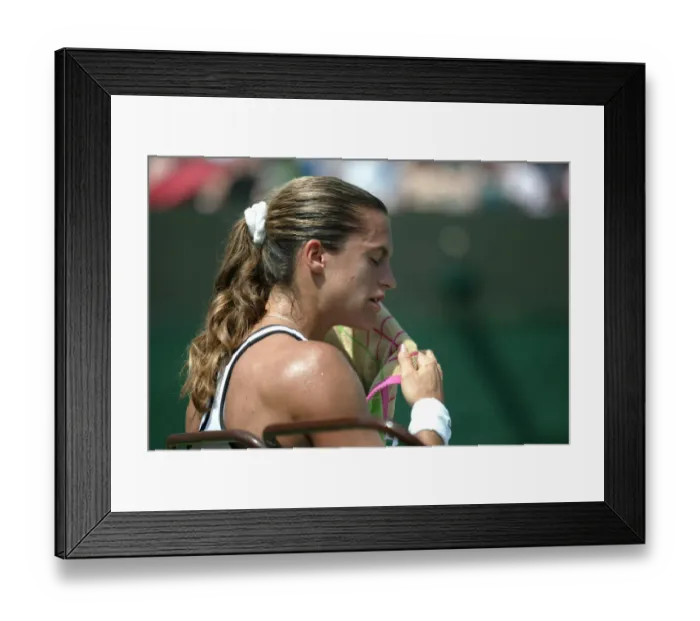 Framed Print : Amilie Mauresmo Framed Print : Amilie Mauresmo
