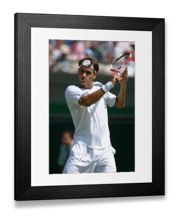 Framed Print : Roger Federer Framed Print : Roger Federer