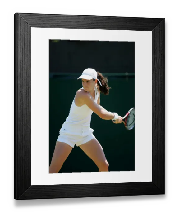 Framed Print : Nathalie Dechy Framed Print : Nathalie Dechy