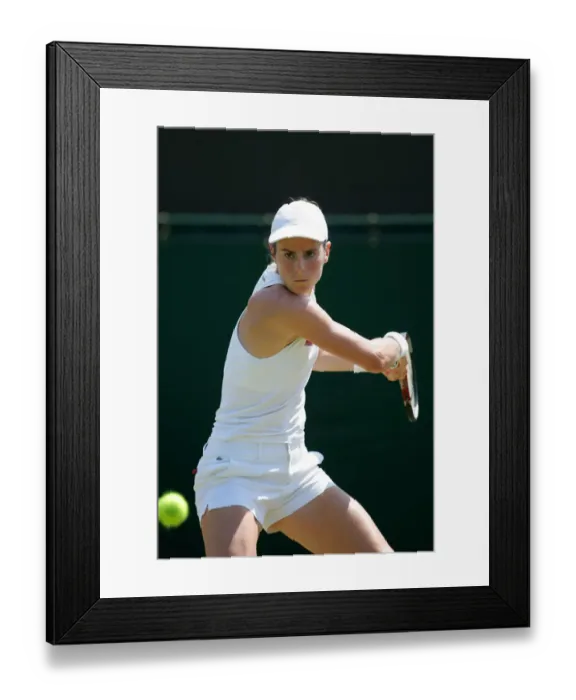 Framed Print : Nathalie Dechy Framed Print : Nathalie Dechy