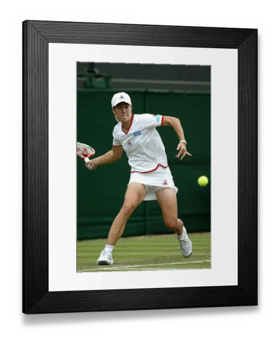 Framed Print : Justine Henin Framed Print : Justine Henin