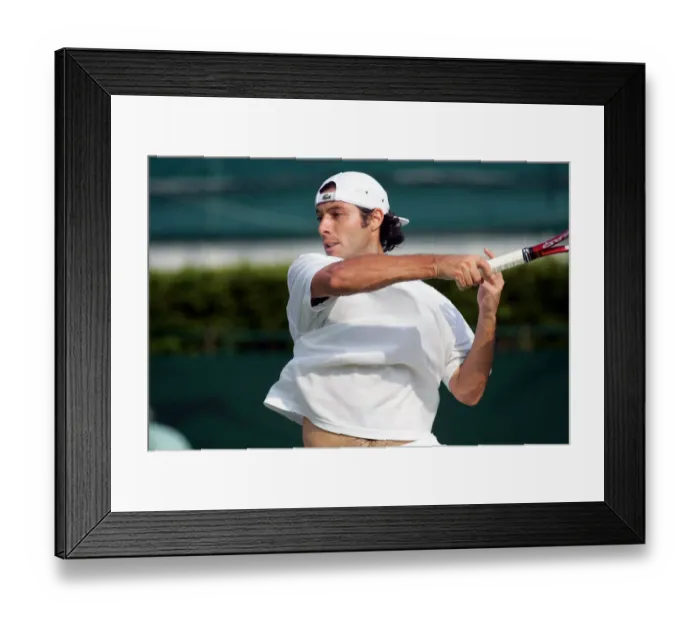 Framed Print : Sebastien Grosjean Framed Print : Sebastien Grosjean