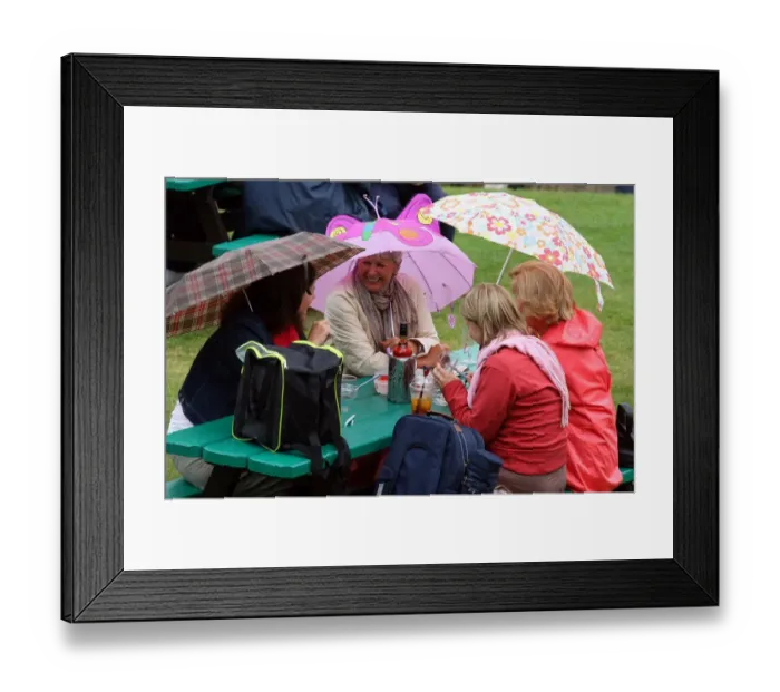 Framed Print : Rain At Wimbledon Framed Print : Rain At Wimbledon