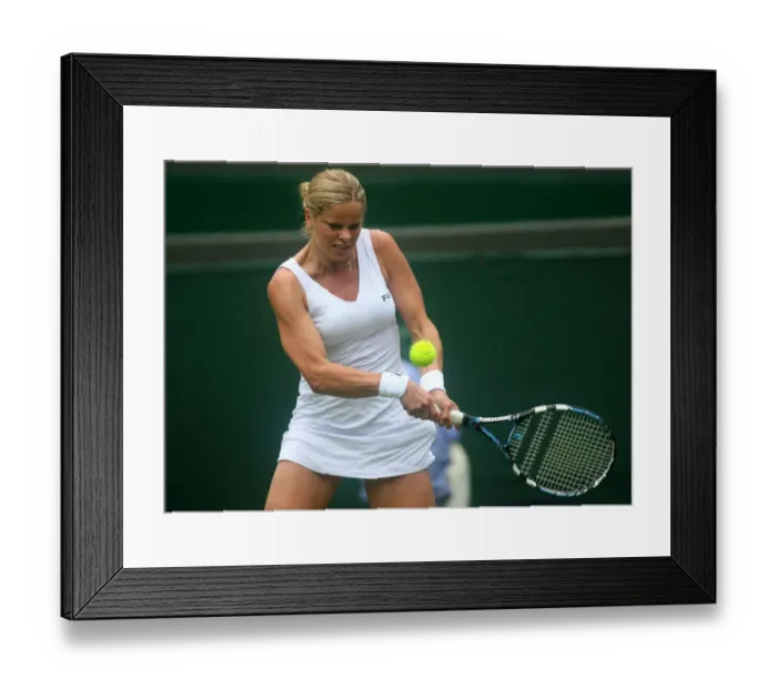 Framed Print : Kim Clijsters