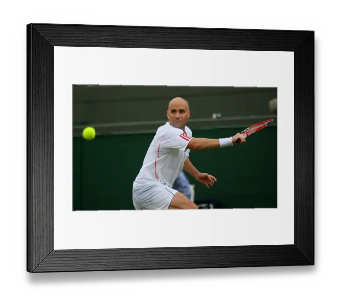 Framed Print : Andre Agassi Framed Print : Andre Agassi
