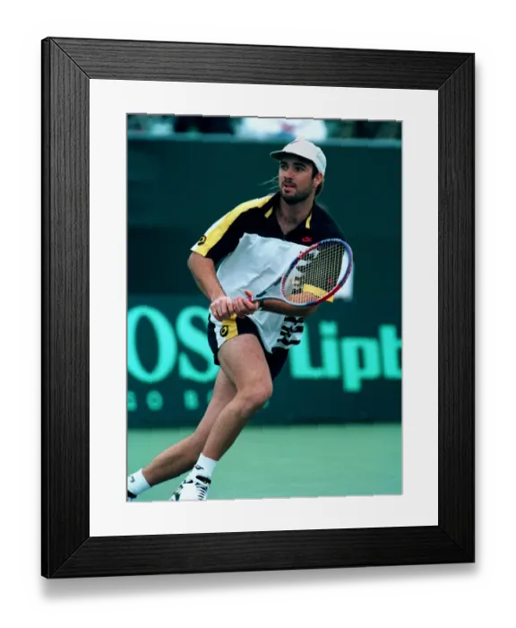 Framed Print : Andre Agassi Framed Print : Andre Agassi