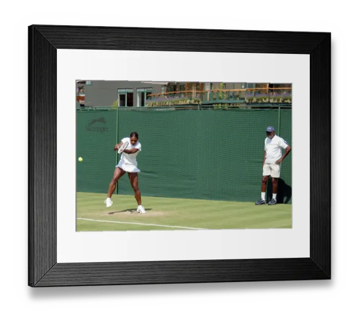 Framed Print : Serena & Richard Williams