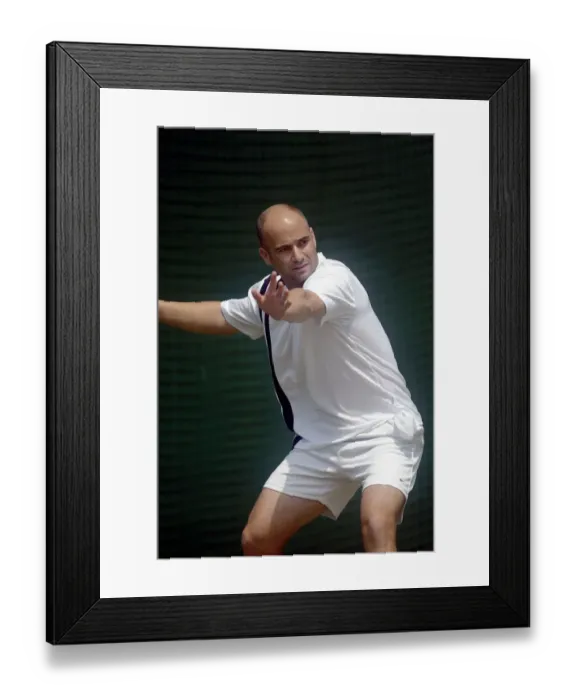 Framed Print : Andre Agassi