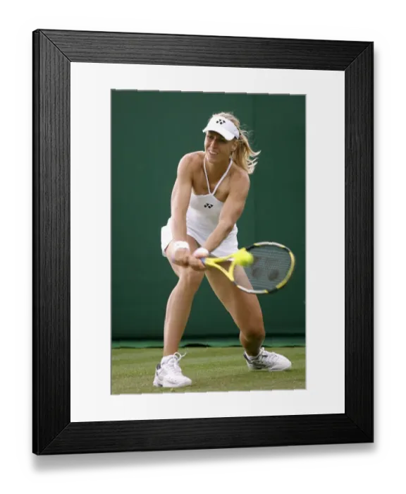 Framed Print : Elena Dementieva Framed Print : Elena Dementieva
