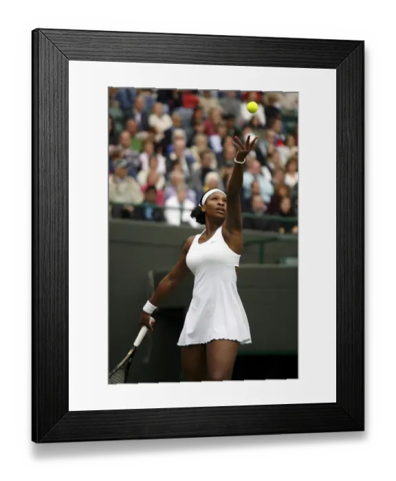 Framed Print : Serena Williams Framed Print : Serena Williams