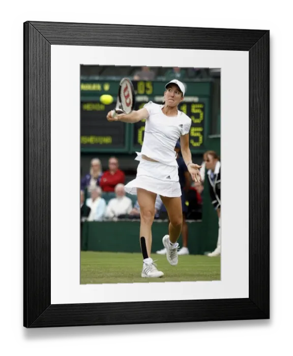 Framed Print : Justine Henin Framed Print : Justine Henin