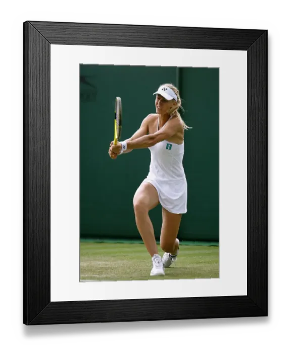 Framed Print : Elena Dementieva Framed Print : Elena Dementieva