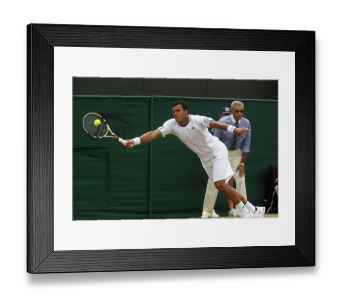 Framed Print : Jo-Wilfried Tsonga Framed Print : Jo-Wilfried Tsonga