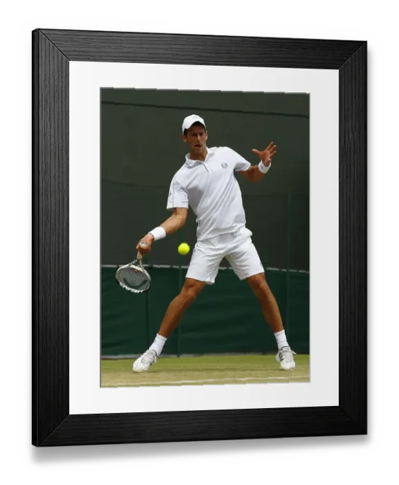Framed Print : Novak Djokovic Framed Print : Novak Djokovic