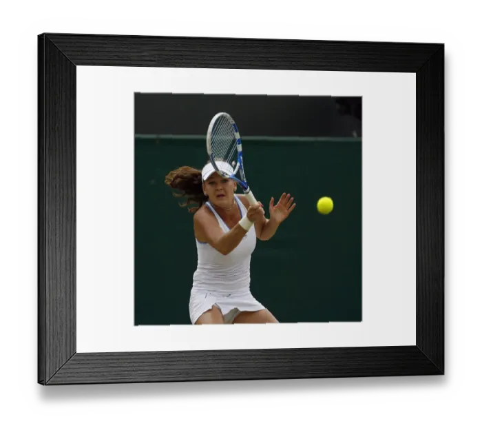 Framed Print : Agnieszka Radwanska Framed Print : Agnieszka Radwanska