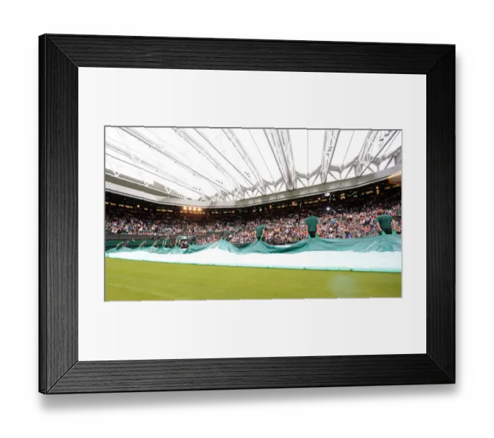 Framed Print : Centre Court With Roof Closed Framed Print : Centre Court With Roof Closed