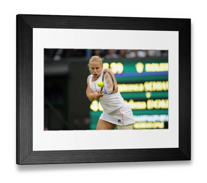 Framed Print : Jelena Dokic Framed Print : Jelena Dokic