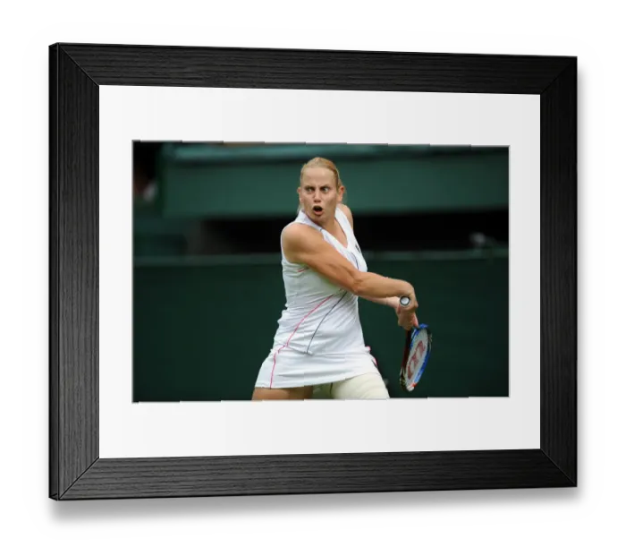 Framed Print : Jelena Dokic Framed Print : Jelena Dokic