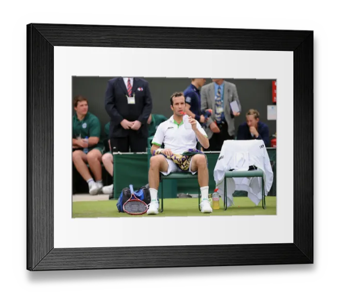 Framed Print : Radek Stepanek Framed Print : Radek Stepanek