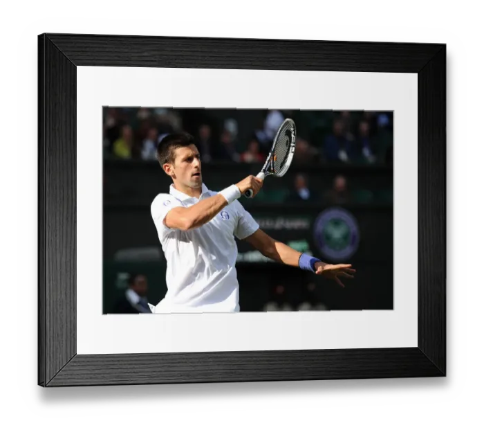 Framed Print : Novak Djokovic Framed Print : Novak Djokovic