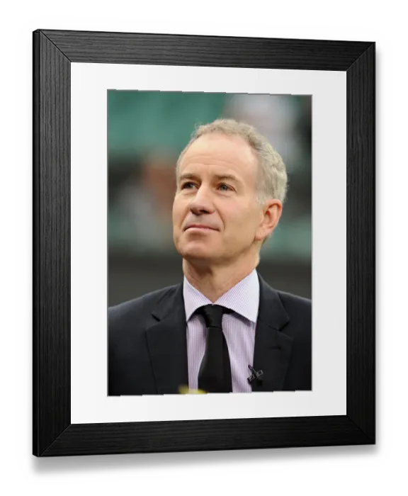 Framed Print : John Mcenroe Framed Print : John Mcenroe