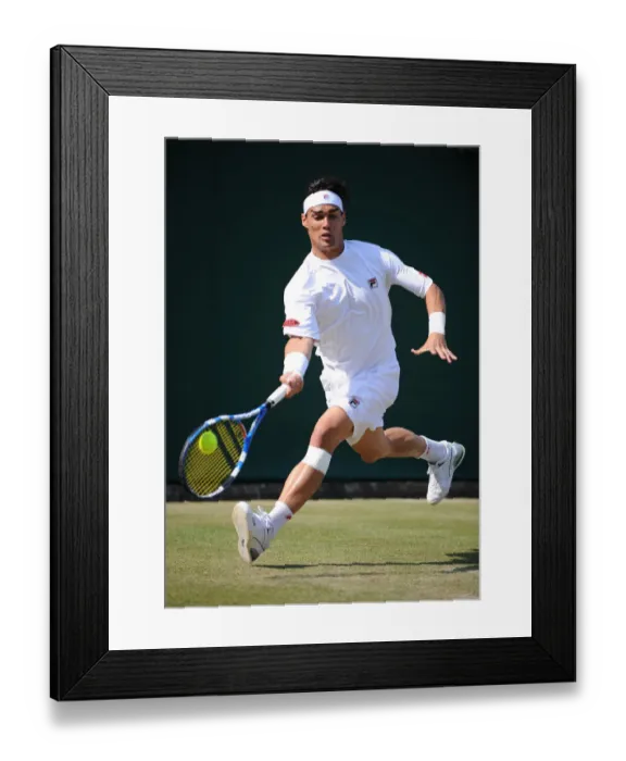 Framed Print : Fabio Fognini Framed Print : Fabio Fognini