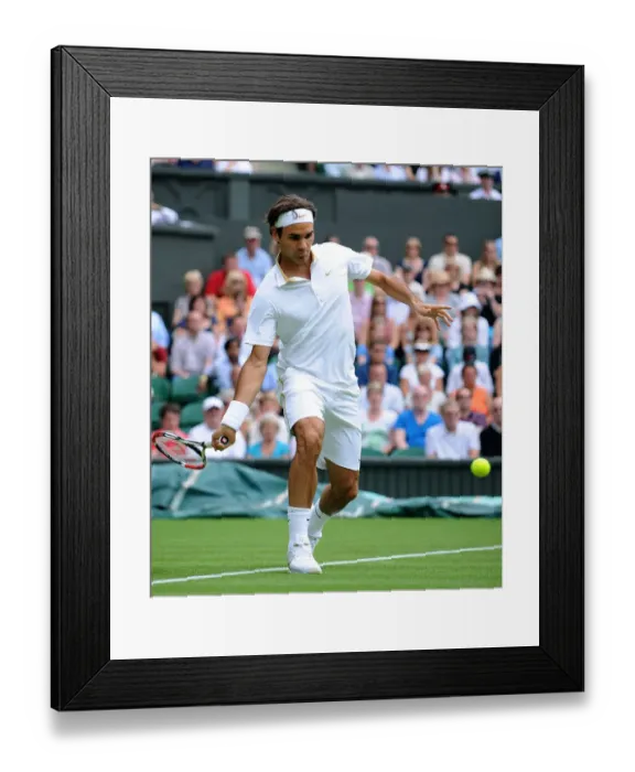 Framed Print : Roger Federer Framed Print : Roger Federer