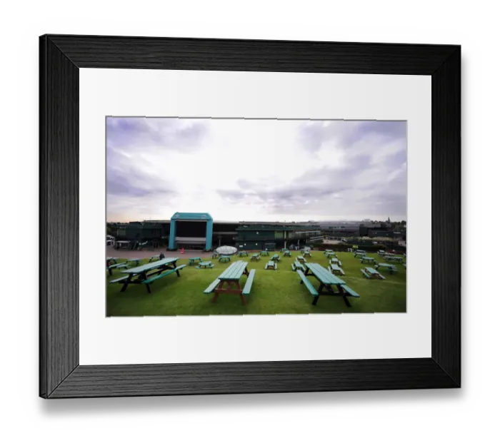 Framed Print : Show Court 1 & Centre Court Framed Print : Show Court 1 & Centre Court