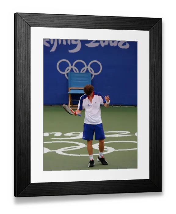Framed Print : Andy Murray Framed Print : Andy Murray