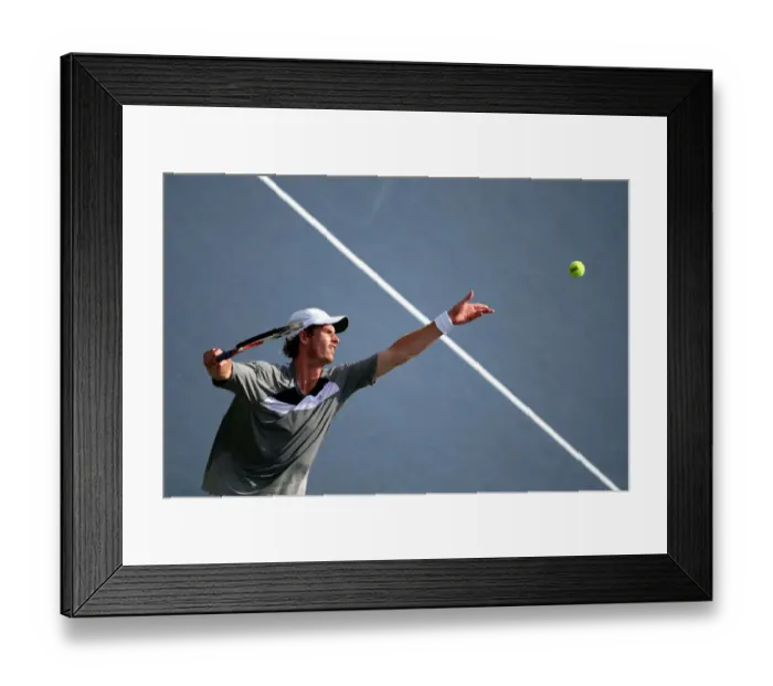Framed Print : Andy Murray