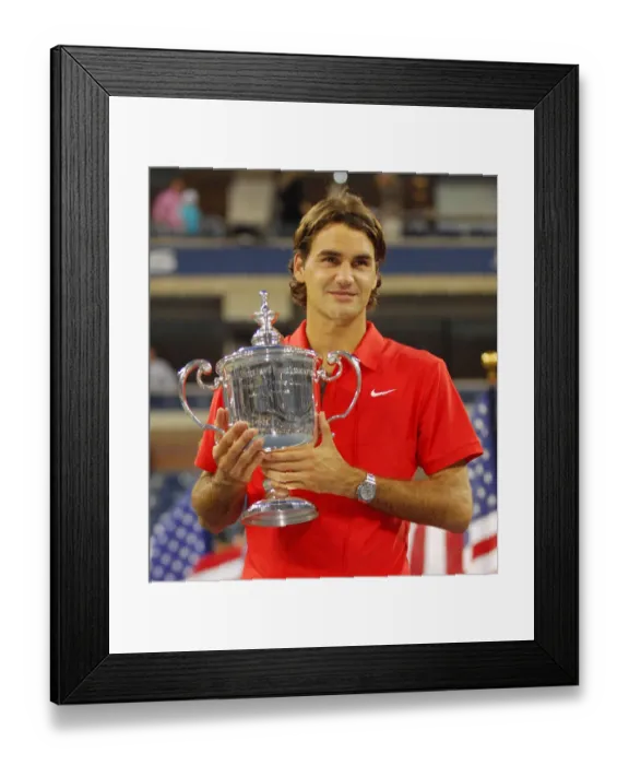 Framed Print : Roger Federer Framed Print : Roger Federer