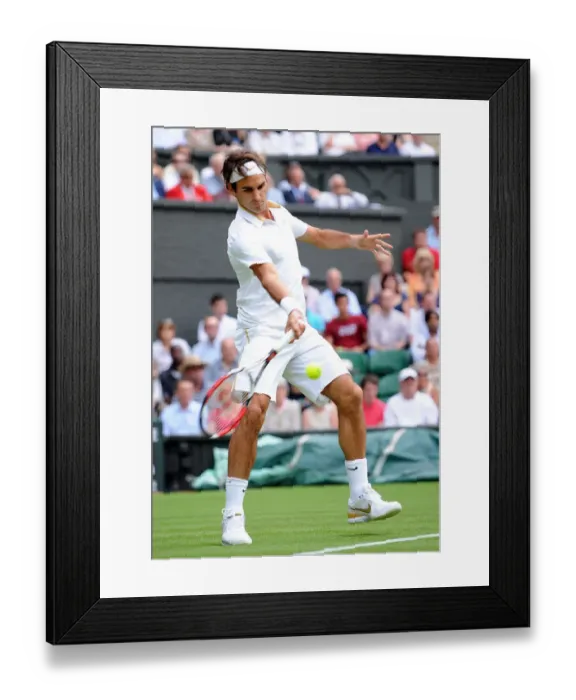 Framed Print : Roger Federer Framed Print : Roger Federer