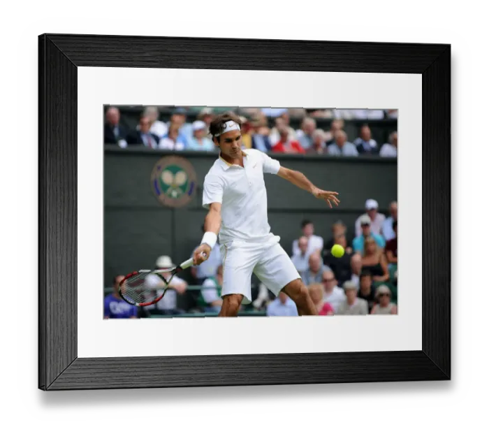Framed Print : Roger Federer Framed Print : Roger Federer
