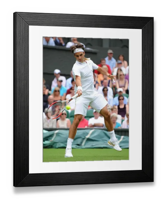 Framed Print : Roger Federer Framed Print : Roger Federer
