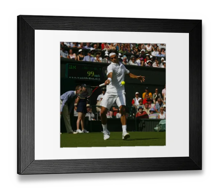 Framed Print : Rodger Federer Framed Print : Rodger Federer