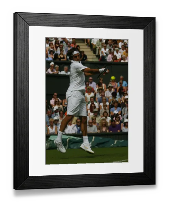 Framed Print : Roger Federer