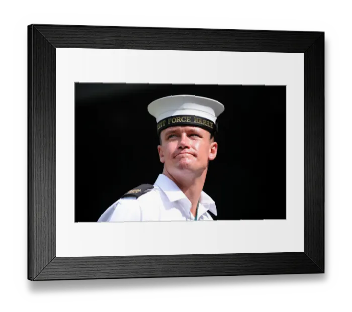 Framed Print : Wimbledon Armed Forces Steward Framed Print : Wimbledon Armed Forces Steward