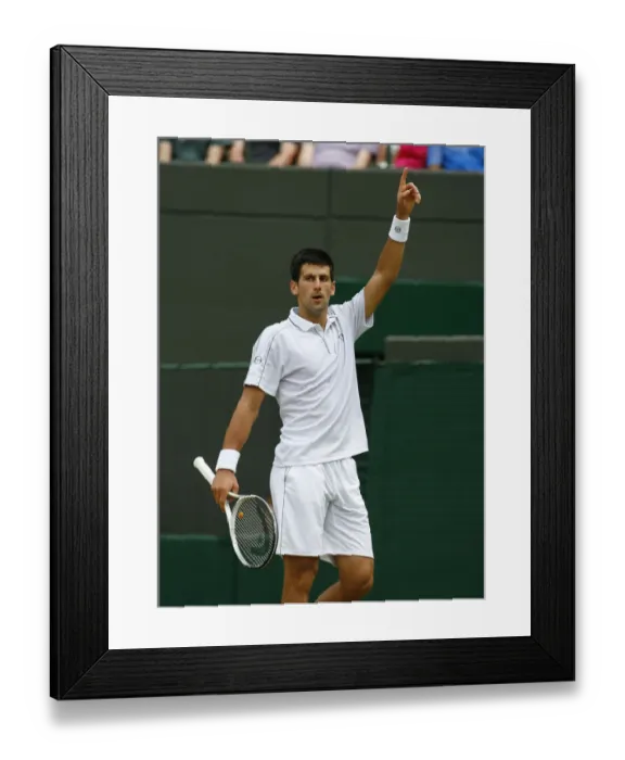 Framed Print : Novak Djorkovic