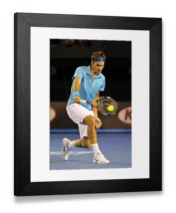 Framed Print : Roger Federer Framed Print : Roger Federer