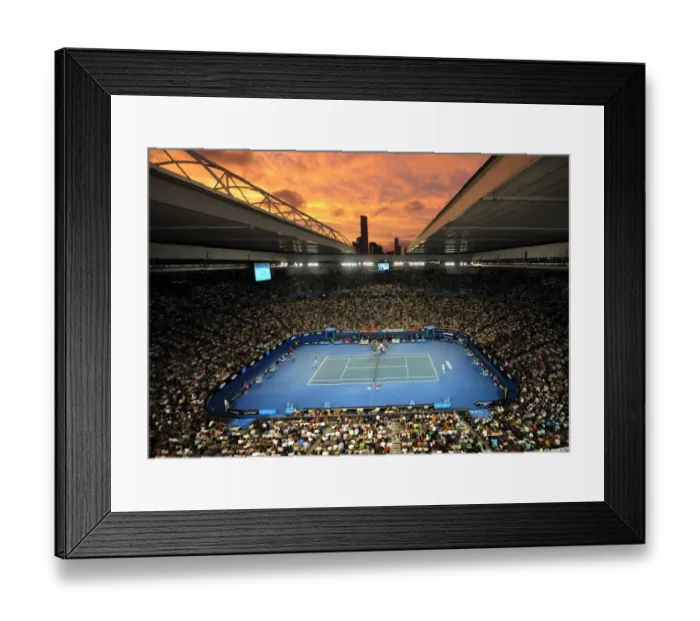 Framed Print : Roger Federer & Andy Murray At Sunset Framed Print : Roger Federer & Andy Murray At Sunset