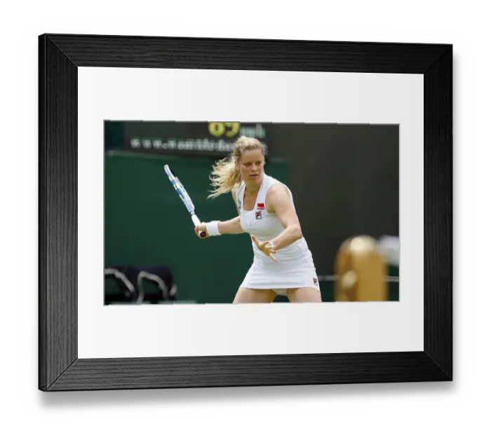 Framed Print : Kim Clijsters