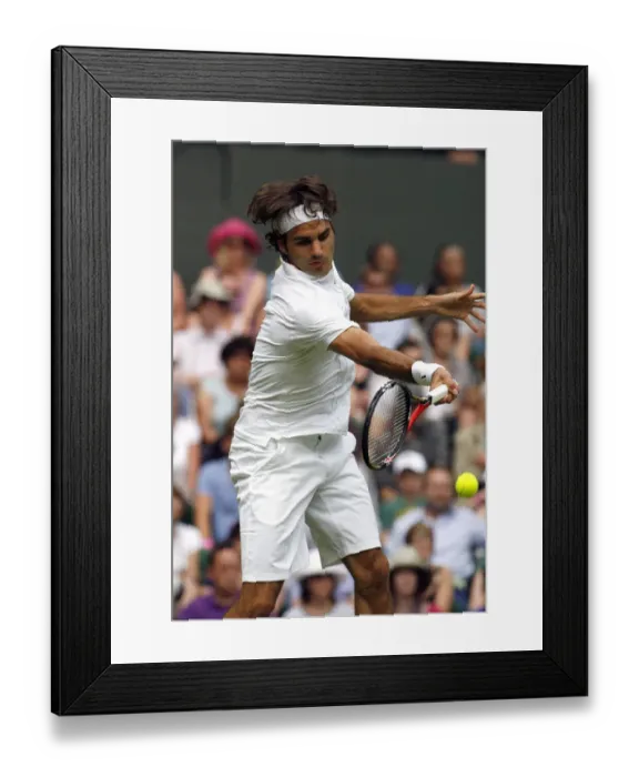 Framed Print : Roger Federer Framed Print : Roger Federer