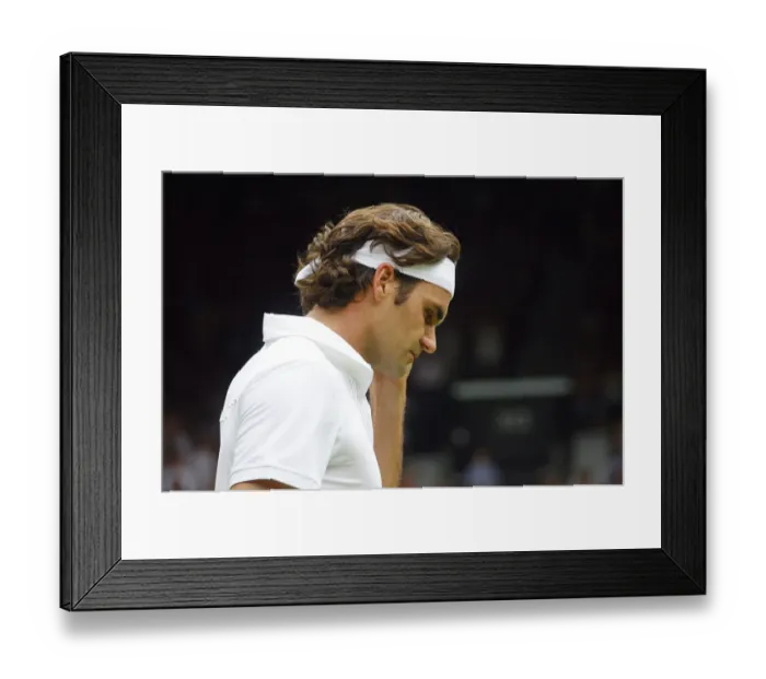 Framed Print : Roger Federer Framed Print : Roger Federer